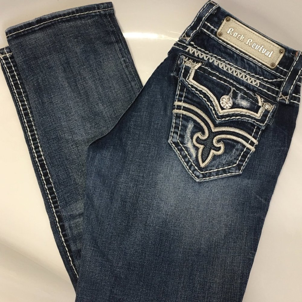 Rock Revival Essie Capri, Sz 28 EUC